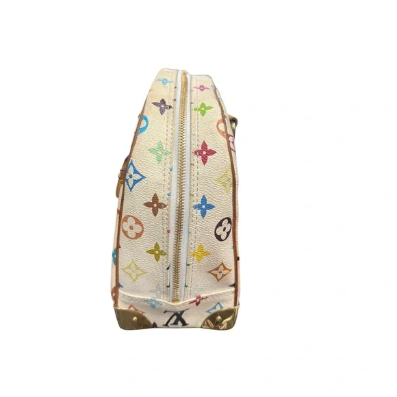 Louis Vuitton White Multicolor murakami Trouville PM - Picture 13 of 16